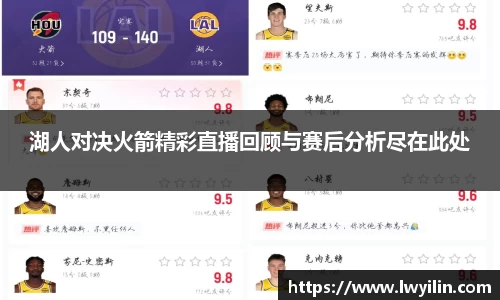 湖人对决火箭精彩直播回顾与赛后分析尽在此处