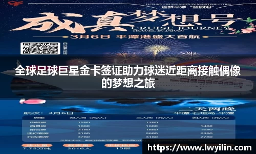 全球足球巨星金卡签证助力球迷近距离接触偶像的梦想之旅